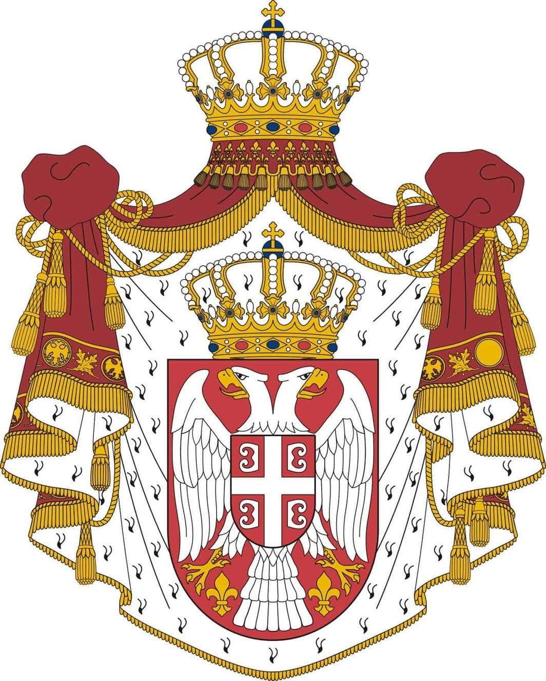Republic of Serbia Flag&Arm&Emblem PNG Image serbia arm