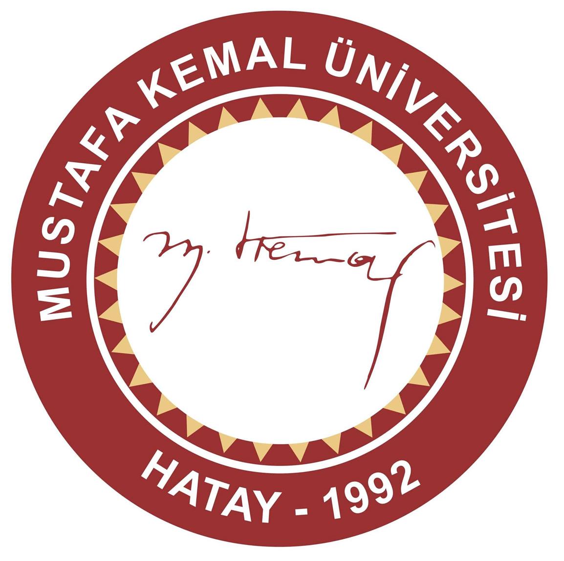 hatay mustafa kemal universitesi logo