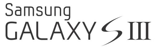 Samsung Galaxy S3 Logo PNG Image Samsung Galaxy S III 500x160